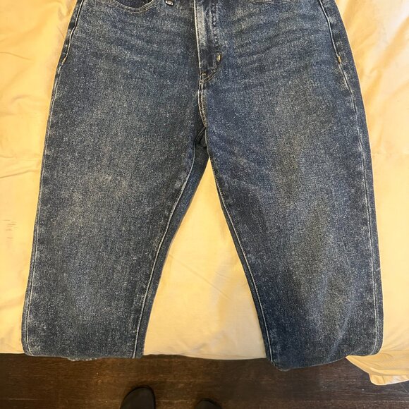 Banana Republic Premium Denim High-Rise Slim Jean in Medium Wash - Picture 3 of 6